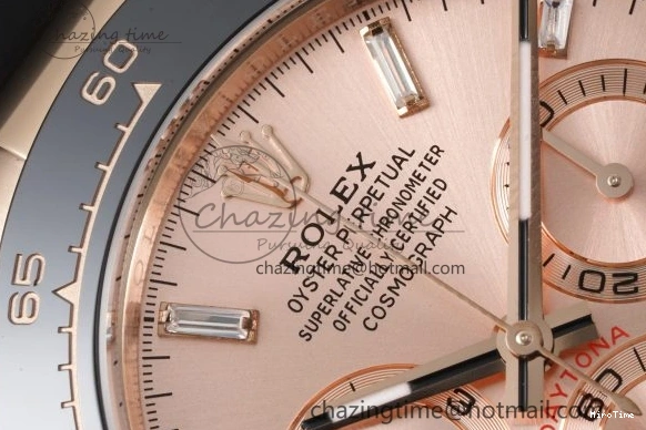 MiroTime 0105 Elegant Daytona 116515 BTF 1:1 Best Edition RG Dial on Oysterflex Rubber Strap SA4130 V 2264